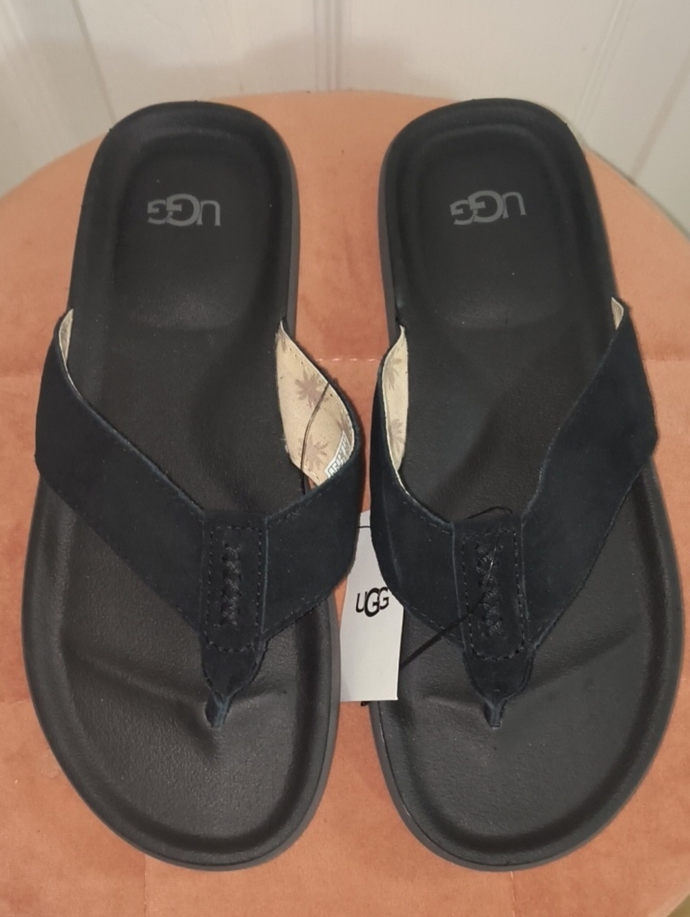 UGG Men's Brookside Flip Canvas Sandals Size 7 NWT - Picture 2 of 9